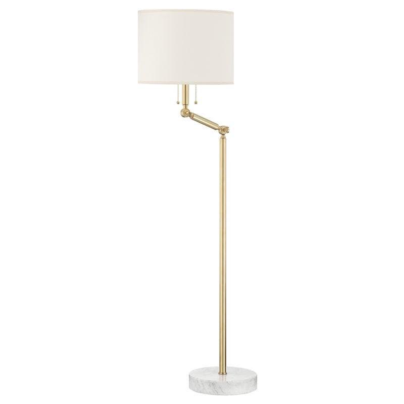 Hudson Valley Lighting - Essex Floor Lamp - MDSL151-AGB | Montreal Lighting & Hardware