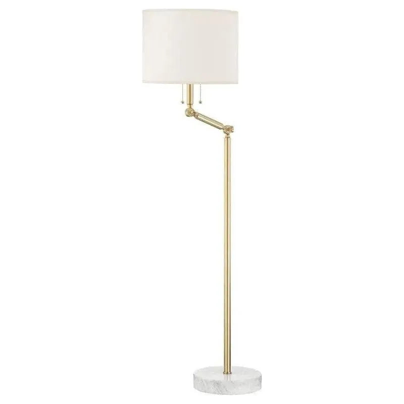 Hudson Valley Lighting - Essex Floor Lamp - MDSL151-AGB | Montreal Lighting & Hardware
