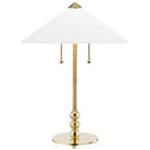 Hudson Valley Lighting - Flare Table Lamp - L1395-AGB | Montreal Lighting & Hardware