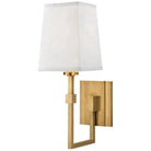 Hudson Valley Lighting - Fletcher Wall Sconce - 1361-AGB | Montreal Lighting & Hardware