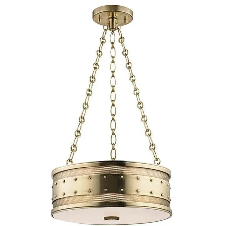 Hudson Valley Lighting - Gaines Pendant - 2216-AGB | Montreal Lighting & Hardware