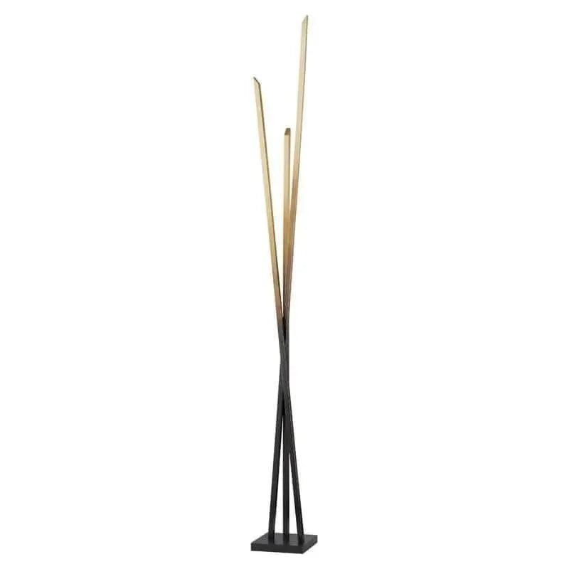 Hudson Valley Lighting - Gansevoort LED Floor Lamp - L5119-GB | Montreal Lighting & Hardware