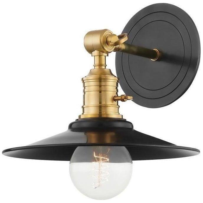 Hudson Valley Lighting - Garden City Flared Wall Sconce - 8320-AOB | Montreal Lighting & Hardware