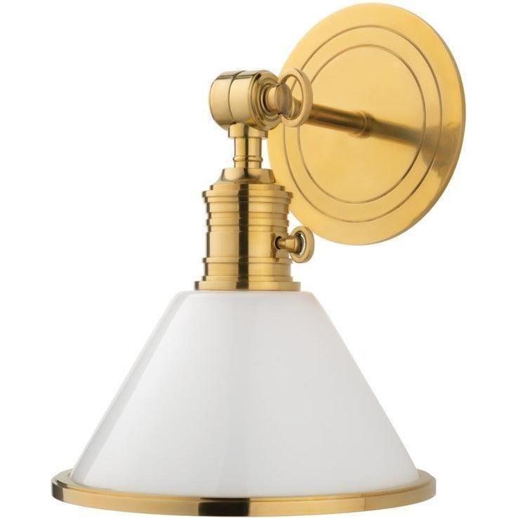 Hudson Valley Lighting - Garden City Wall Sconce - 8331-AGB | Montreal Lighting & Hardware