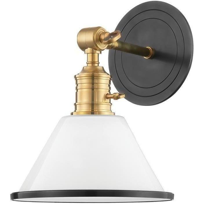 Hudson Valley Lighting - Garden City Wall Sconce - 8331-AOB | Montreal Lighting & Hardware
