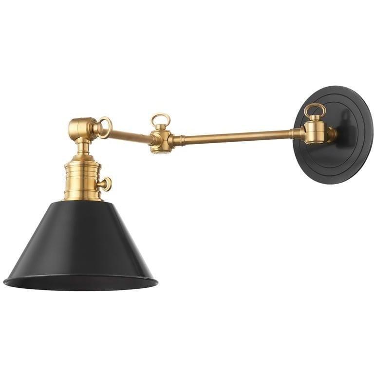 Hudson Valley Lighting - Garden City Wall Swinger - 8322-AOB | Montreal Lighting & Hardware