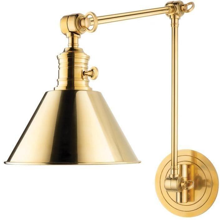 Hudson Valley Lighting - Garden City Wall Swinger - 8323-AGB | Montreal Lighting & Hardware