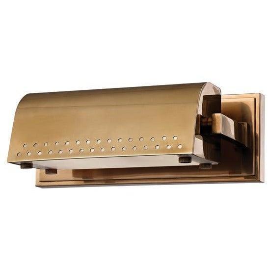 Hudson Valley Lighting - Garfield LED Picture Light - 8108-AGB | Montreal Lighting & Hardware