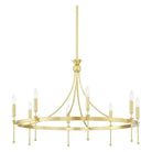 Hudson Valley Lighting - Gates Chandelier - 4338-AGB | Montreal Lighting & Hardware