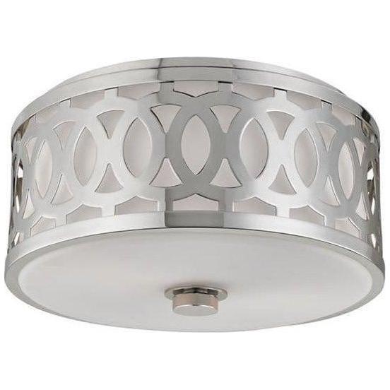 Hudson Valley Lighting - Genesee Flush Mount - 4314-PN | Montreal Lighting & Hardware
