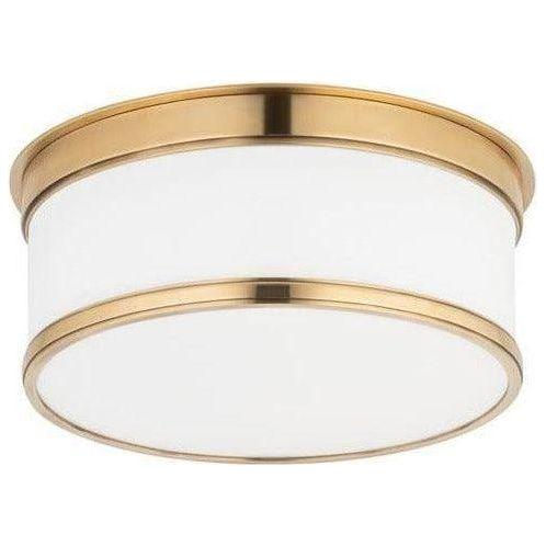Hudson Valley Lighting - Geneva Flush Mount - 709-AGB | Montreal Lighting & Hardware