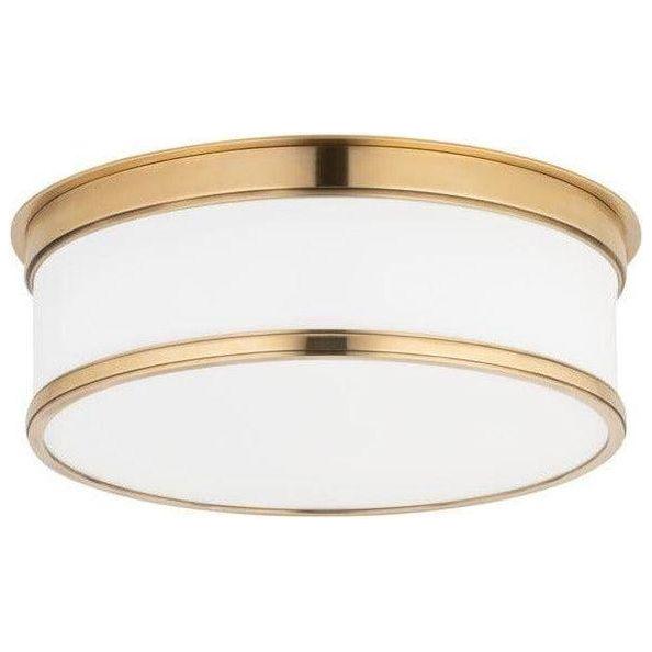 Hudson Valley Lighting - Geneva Flush Mount - 712-AGB | Montreal Lighting & Hardware