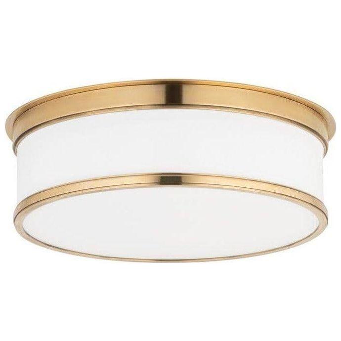 Hudson Valley Lighting - Geneva Flush Mount - 715-AGB | Montreal Lighting & Hardware