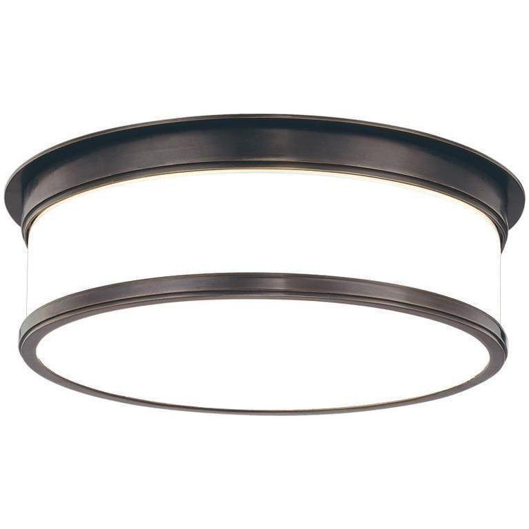 Hudson Valley Lighting - Geneva Flush Mount - 715-OB | Montreal Lighting & Hardware