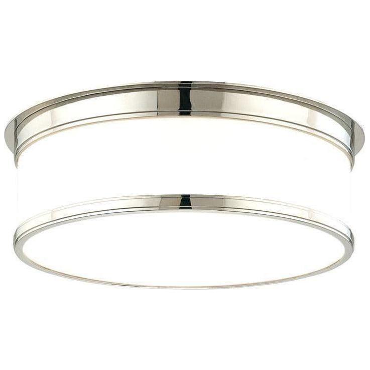 Hudson Valley Lighting - Geneva Flush Mount - 715-PN | Montreal Lighting & Hardware