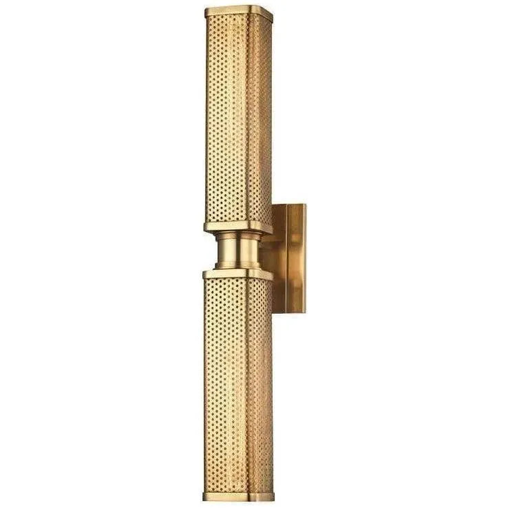 Hudson Valley Lighting - Gibbs Wall Sconce - 7032-AGB | Montreal Lighting & Hardware