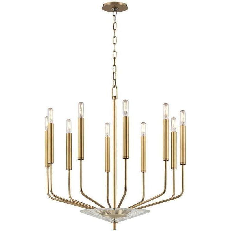 Hudson Valley Lighting - Gideon Chandelier - 2610-AGB | Montreal Lighting & Hardware