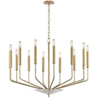 Hudson Valley Lighting - Gideon Chandelier - 2614-AGB | Montreal Lighting & Hardware