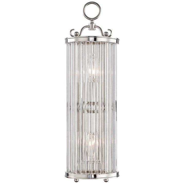 Hudson Valley Lighting - Glass No.1 Wall Sconce - MDS200-PN | Montreal Lighting & Hardware
