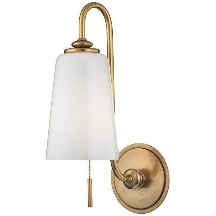 Hudson Valley Lighting - Glover Wall Sconce - 9011-AGB | Montreal Lighting & Hardware