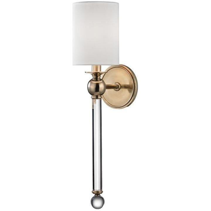 Hudson Valley Lighting - Gordon Wall Sconce - 6031-AGB | Montreal Lighting & Hardware