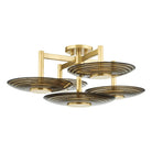 Éclairage Hudson Valley - Griston LED Semi Plafonnier - PI1892605-AGB | Montreal Luminaire & Quincaillerie