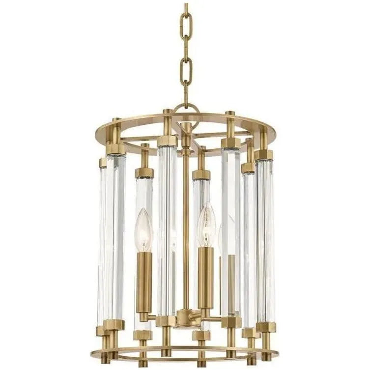 Hudson Valley Lighting - Haddon Chandelier - 2812-AGB | Montreal Lighting & Hardware