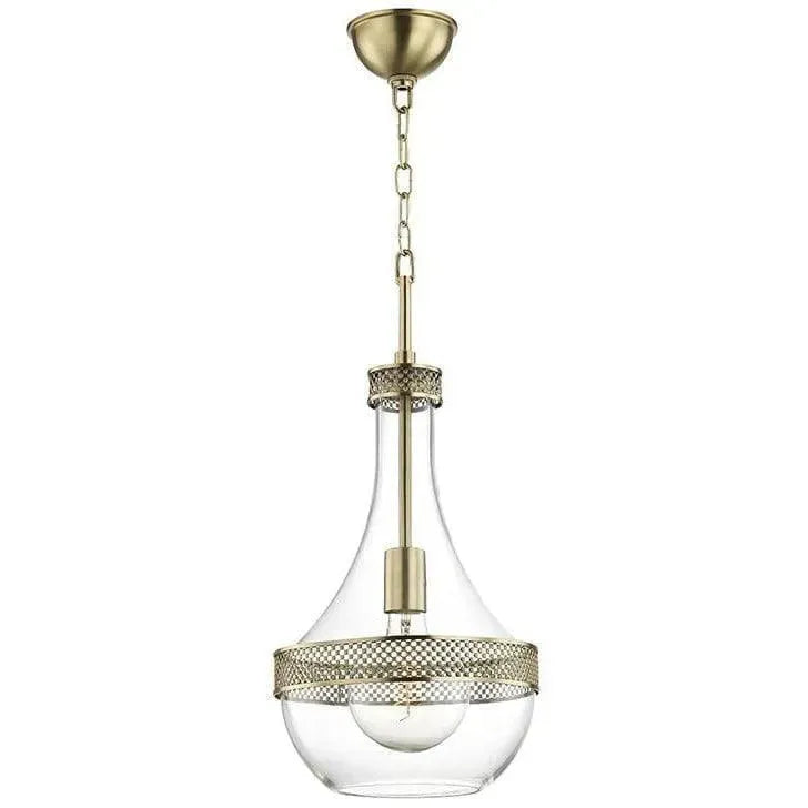 Hudson Valley Lighting - Hagen Pendant - 1810-AGB | Montreal Lighting & Hardware