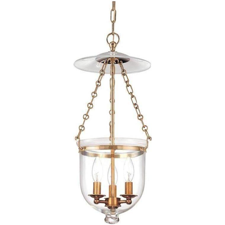 Hudson Valley Lighting - Hampton Clear Glass Pendant - 252-AGB-C1 | Montreal Lighting & Hardware