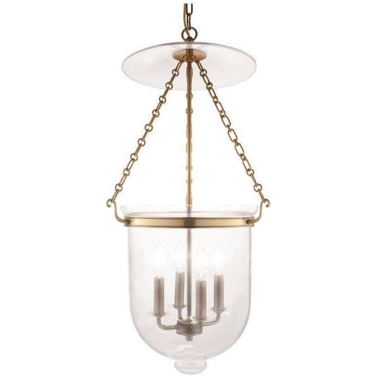 Hudson Valley Lighting - Hampton Clear Glass Pendant - 255-AGB-C1 | Montreal Lighting & Hardware