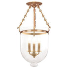 Hudson Valley Lighting - Hampton Clear Glass Semi Flush Mount - 253-AGB-C1 | Montreal Lighting & Hardware