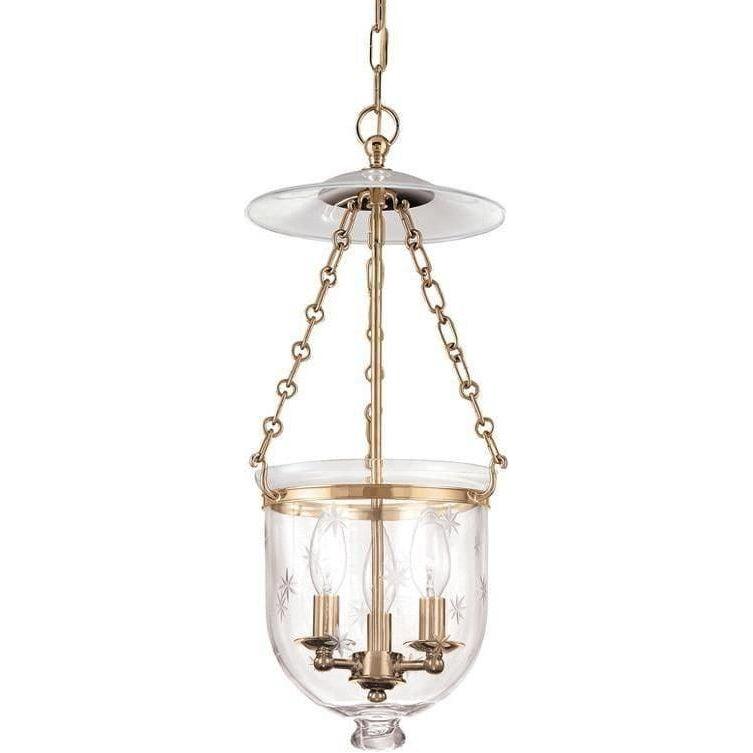 Hudson Valley Lighting - Hampton Star Glass Pendant - 252-AGB-C3 | Montreal Lighting & Hardware