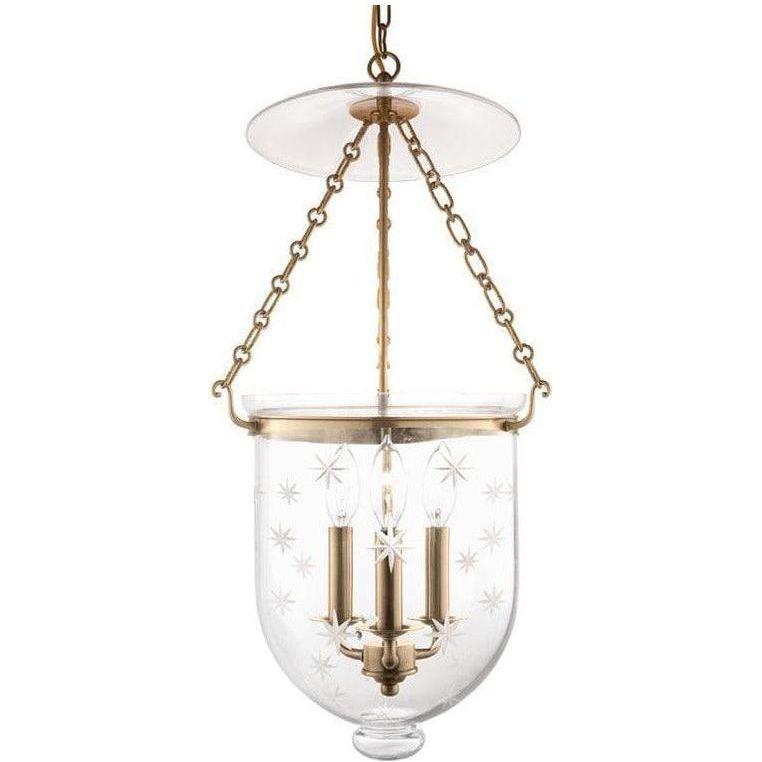 Hudson Valley Lighting - Hampton Star Glass Pendant - 254-AGB-C3 | Montreal Lighting & Hardware