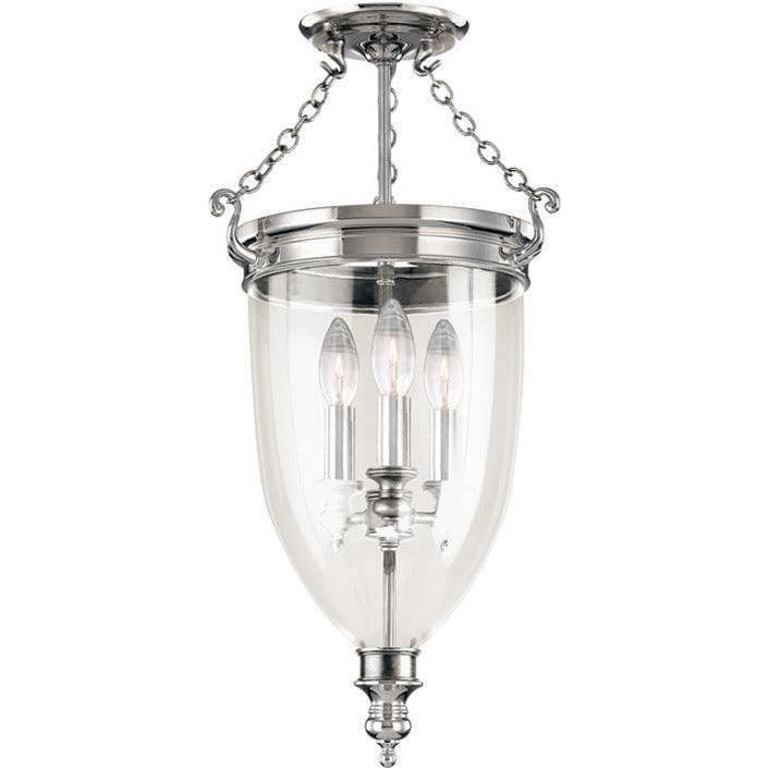 Hudson Valley Lighting - Hanover Semi Flush Mount - 141-PN | Montreal Lighting & Hardware