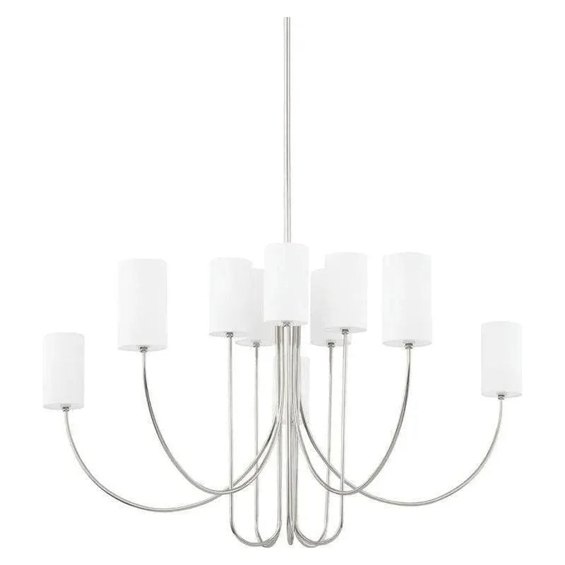 Hudson Valley Lighting - Harlem Chandelier - 6848-PN | Montreal Lighting & Hardware