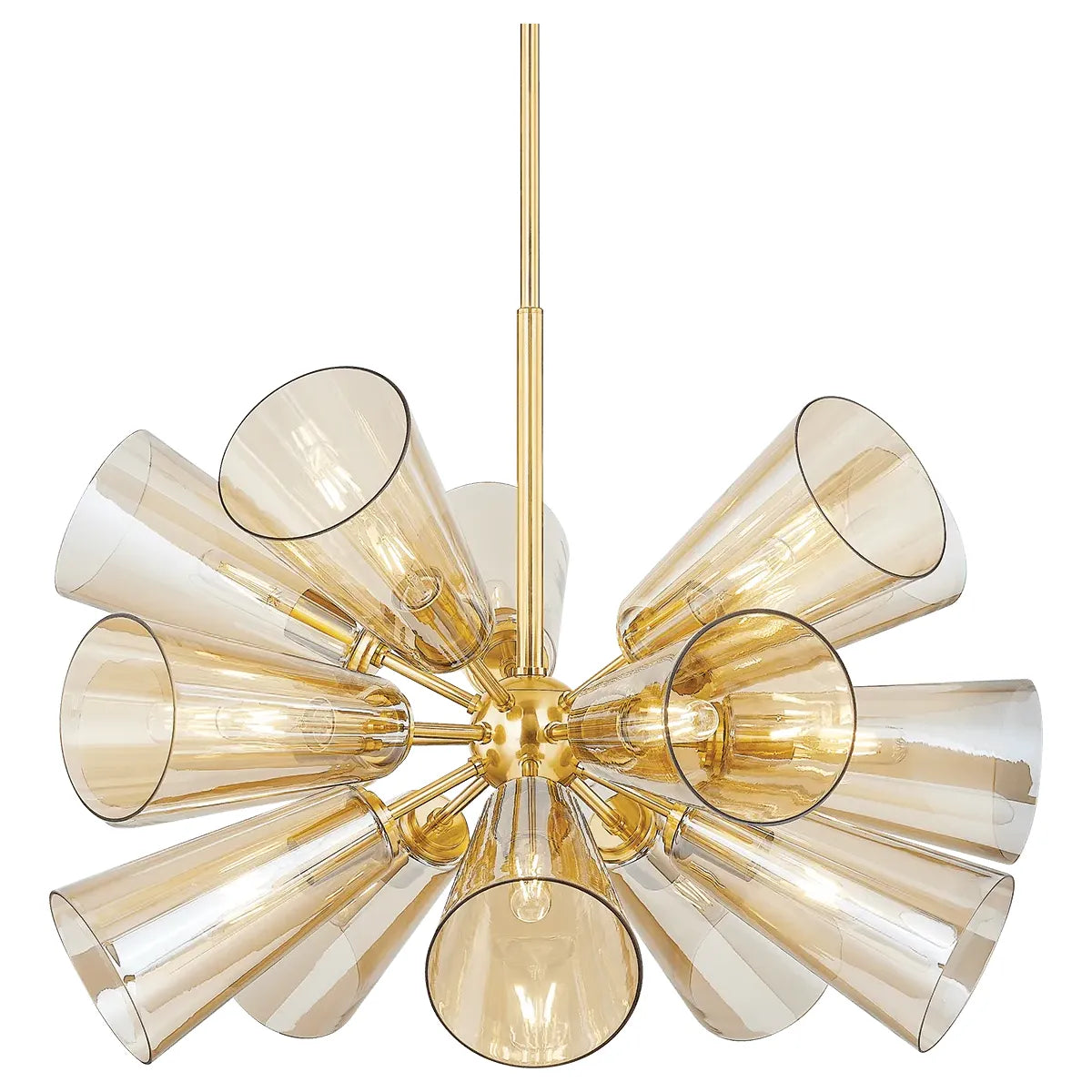 Hudson Valley Lighting - Hartwood Chandelier - 2045-AGB | Montreal Lighting & Hardware