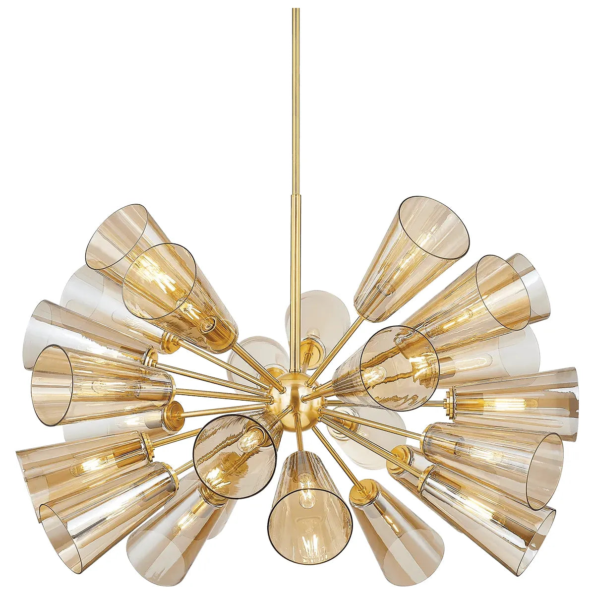 Hudson Valley Lighting - Hartwood Chandelier - 2045-AGB | Montreal Lighting & Hardware
