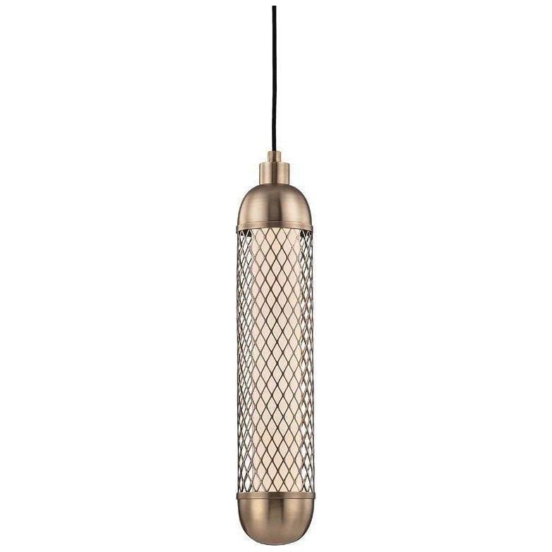 Hudson Valley Lighting - Hayes Pendant - 1624-AGB | Montreal Lighting & Hardware