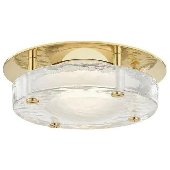 Hudson Valley Lighting - Heath LED Flush Mount - 9208-AGB | Montreal Lighting & Hardware