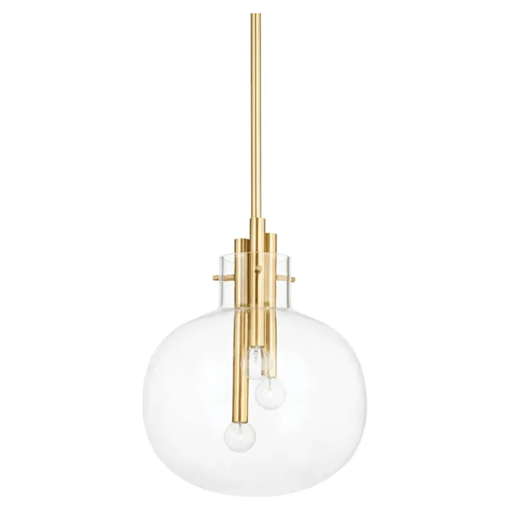 Hudson Valley Lighting - Hempstead Pendant - 3914-AGB | Montreal Lighting & Hardware