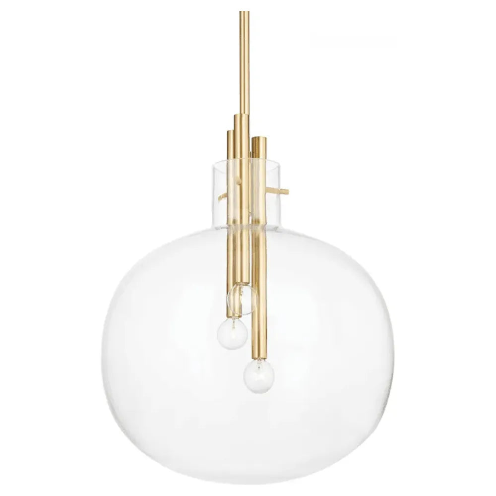 Hudson Valley Lighting - Hempstead Pendant - 3918-AGB | Montreal Lighting & Hardware