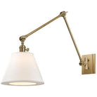 Hudson Valley Lighting - Hillsdale Swing Arm Wall Sconce - 6234-AGB | Montreal Lighting & Hardware