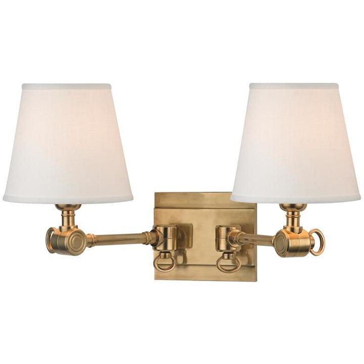 Hudson Valley Lighting - Hillsdale Wall Sconce - 6232-AGB | Montreal Lighting & Hardware