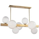 Hudson Valley Lighting - Hinsdale Linear Pendant - 8717-AGB | Montreal Lighting & Hardware