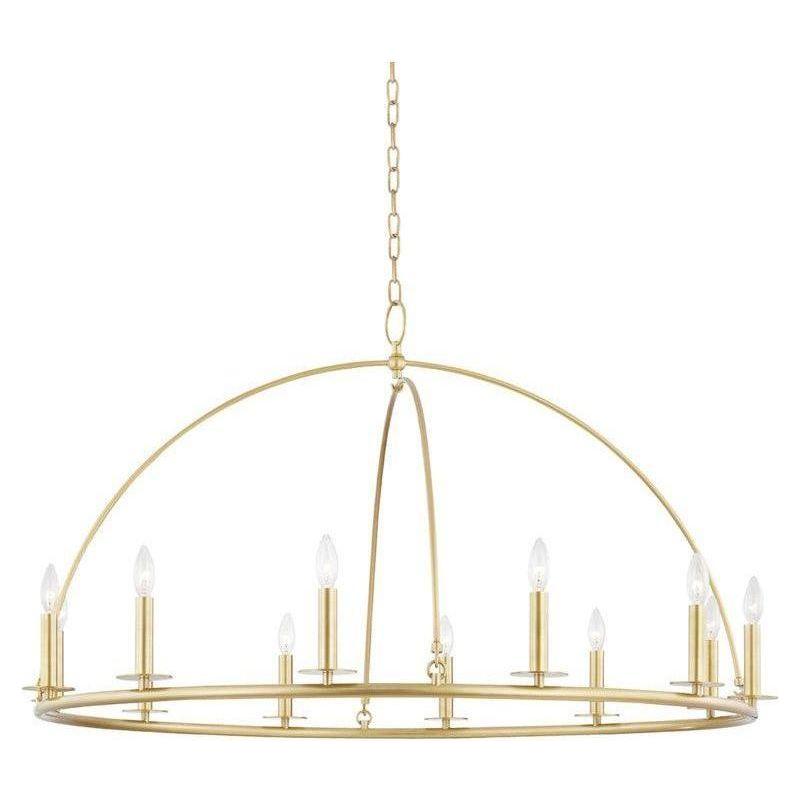 Hudson Valley Lighting - Howell Chandelier - 9547-AGB | Montreal Lighting & Hardware
