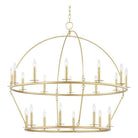 Hudson Valley Lighting - Howell Chandelier - 9549-AGB | Montreal Lighting & Hardware