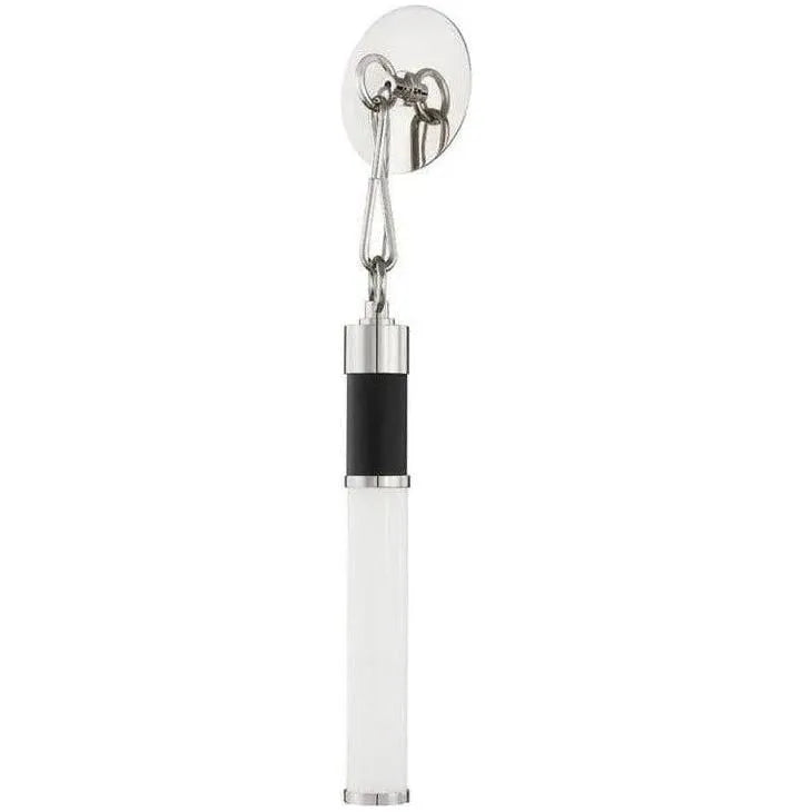Hudson Valley Lighting - Huntington LED Wall Sconce - 7001-PN/BK | Montreal Lighting & Hardware