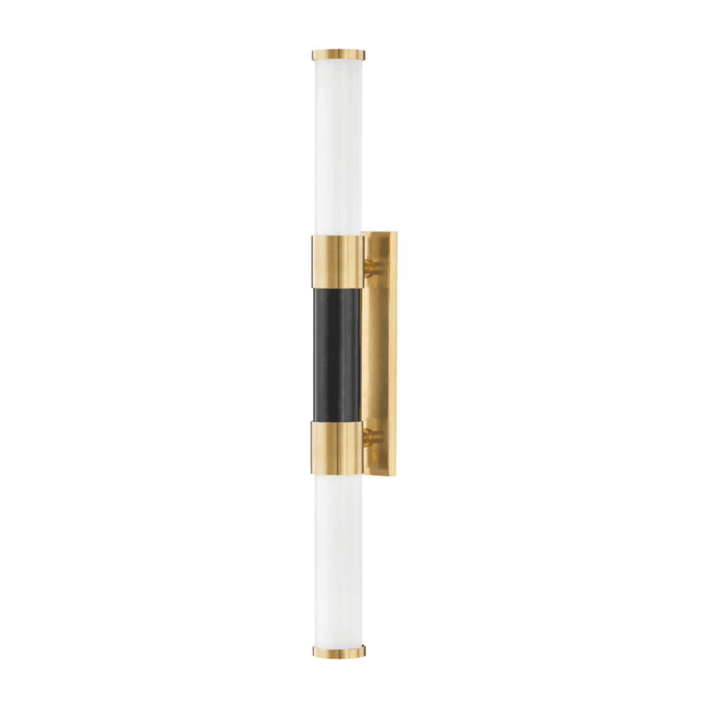 Hudson Valley Lighting - Huntington LED Wall Sconce - 7004-AOB | Montreal Lighting & Hardware