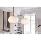 Hudson Valley Lighting - Ingels Pendant - 9717-AGB | Montreal Lighting & Hardware