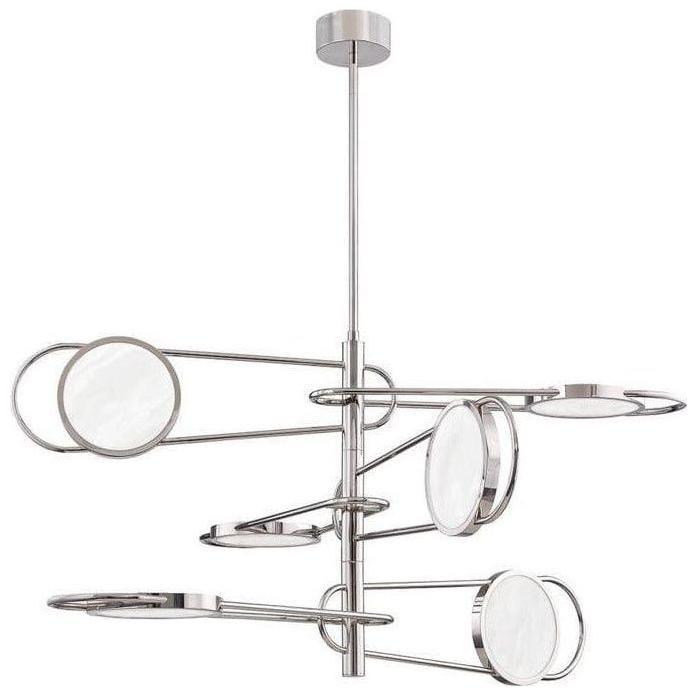 Hudson Valley Lighting - Jervis Four-Tier Pendant - 8726-BN | Montreal Lighting & Hardware